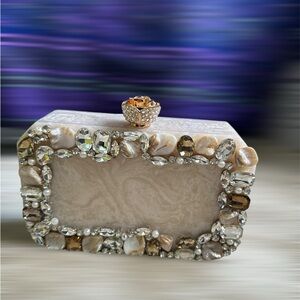 Elegant Bejeweled Clutch